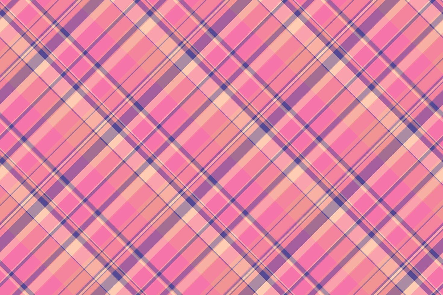 Pattern background check of fabric texture tartan with a seamless vector plaid textile.