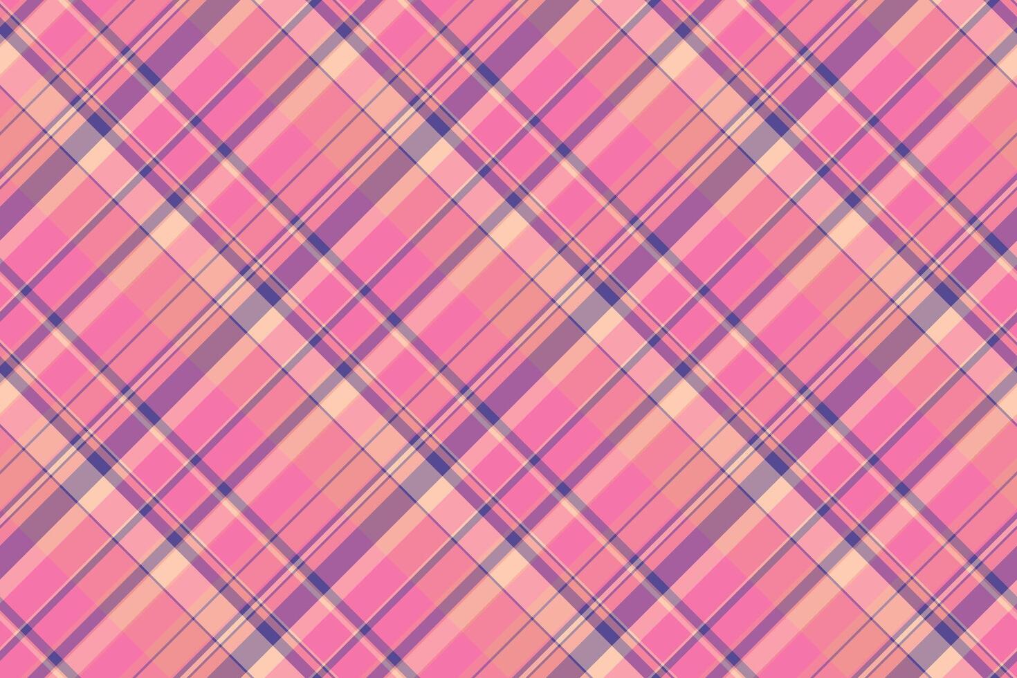 Pattern background check of fabric texture tartan with a seamless vector plaid textile.