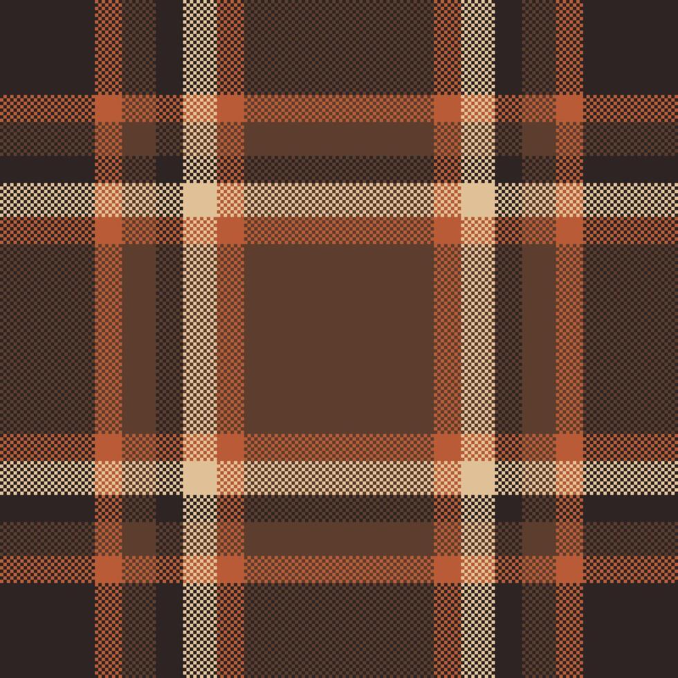 Pattern seamless vector of background textile plaid with a check tartan fabric texture.