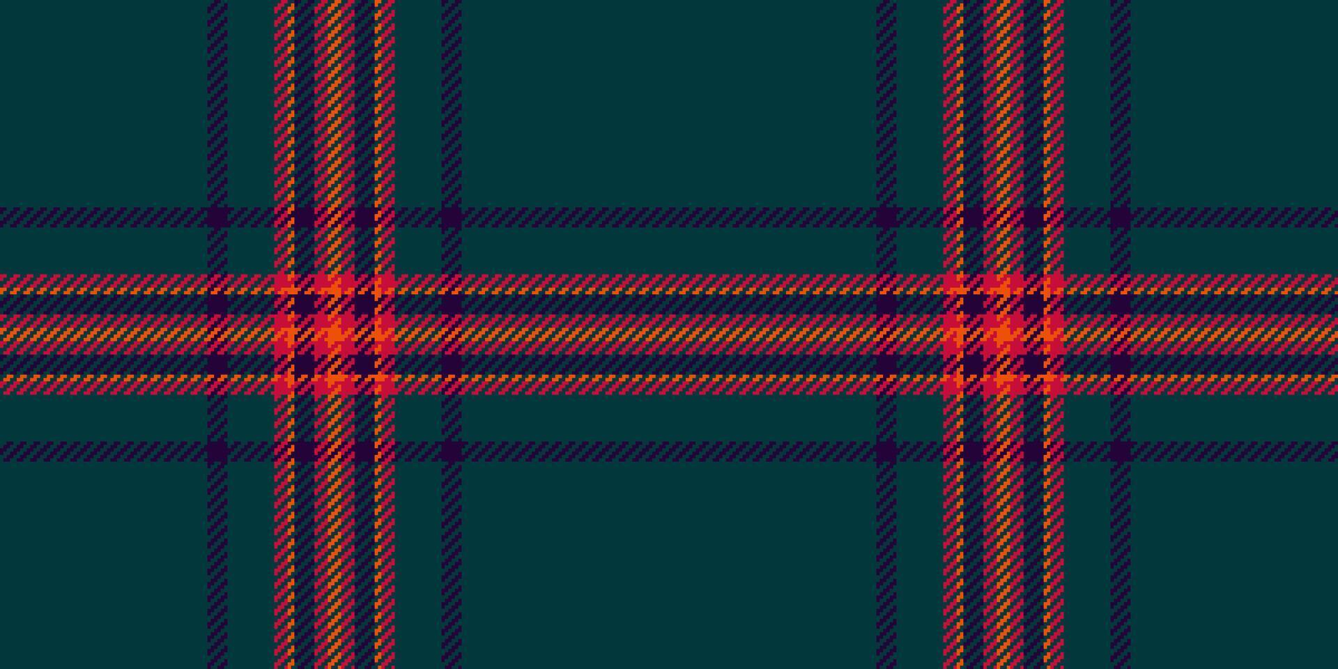 Plaid background texture of fabric pattern seamless with a textile tartan check vector. vector