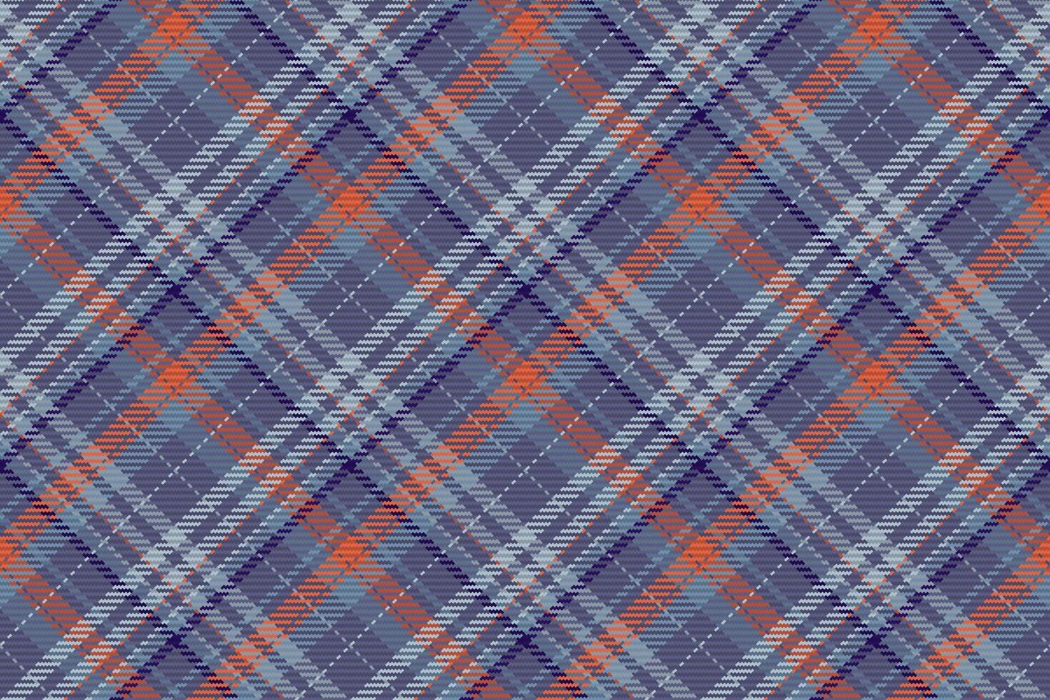 Seamless pattern of scottish tartan plaid. Repeatable background with check fabric texture. Vector backdrop striped textile print.