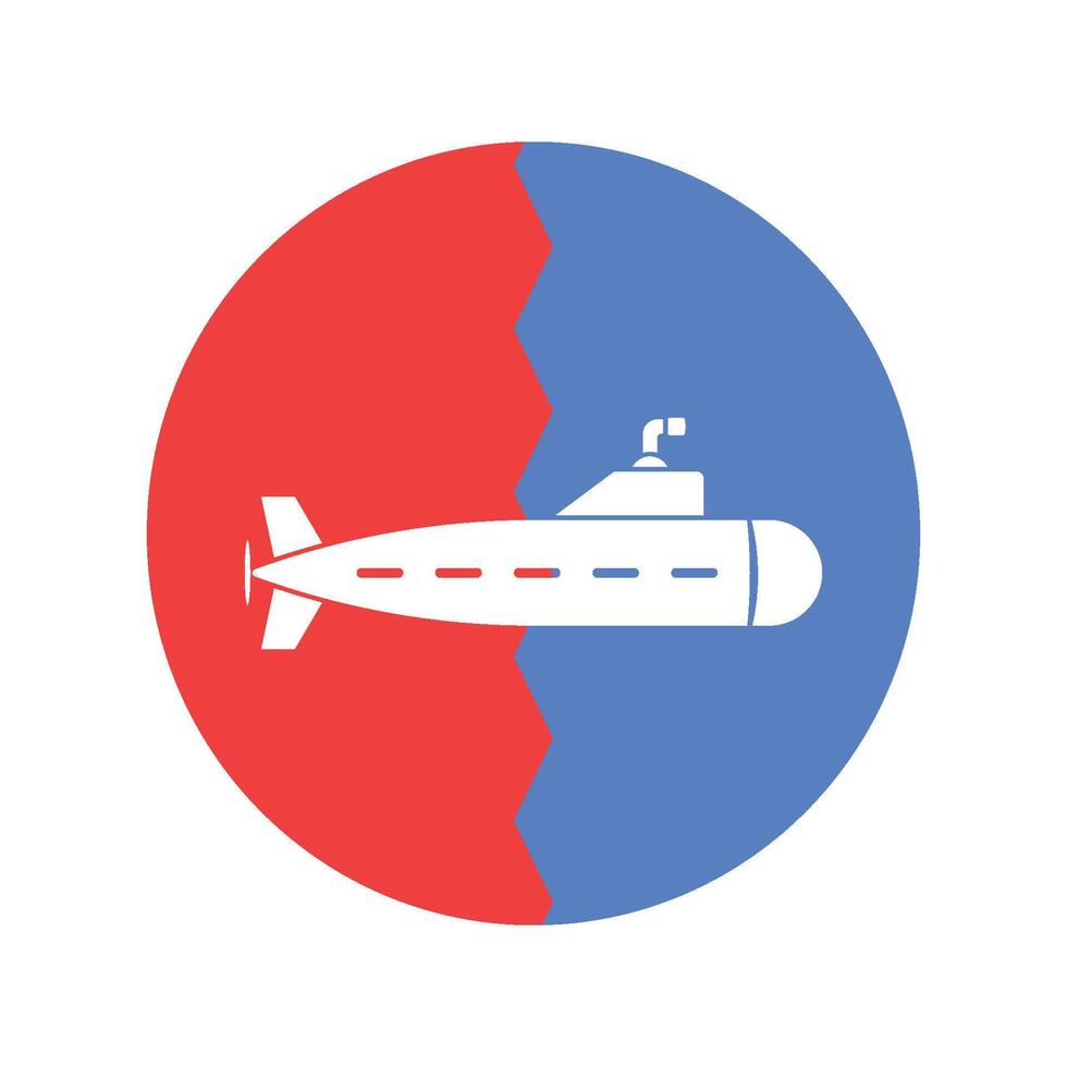 submarine icon vector