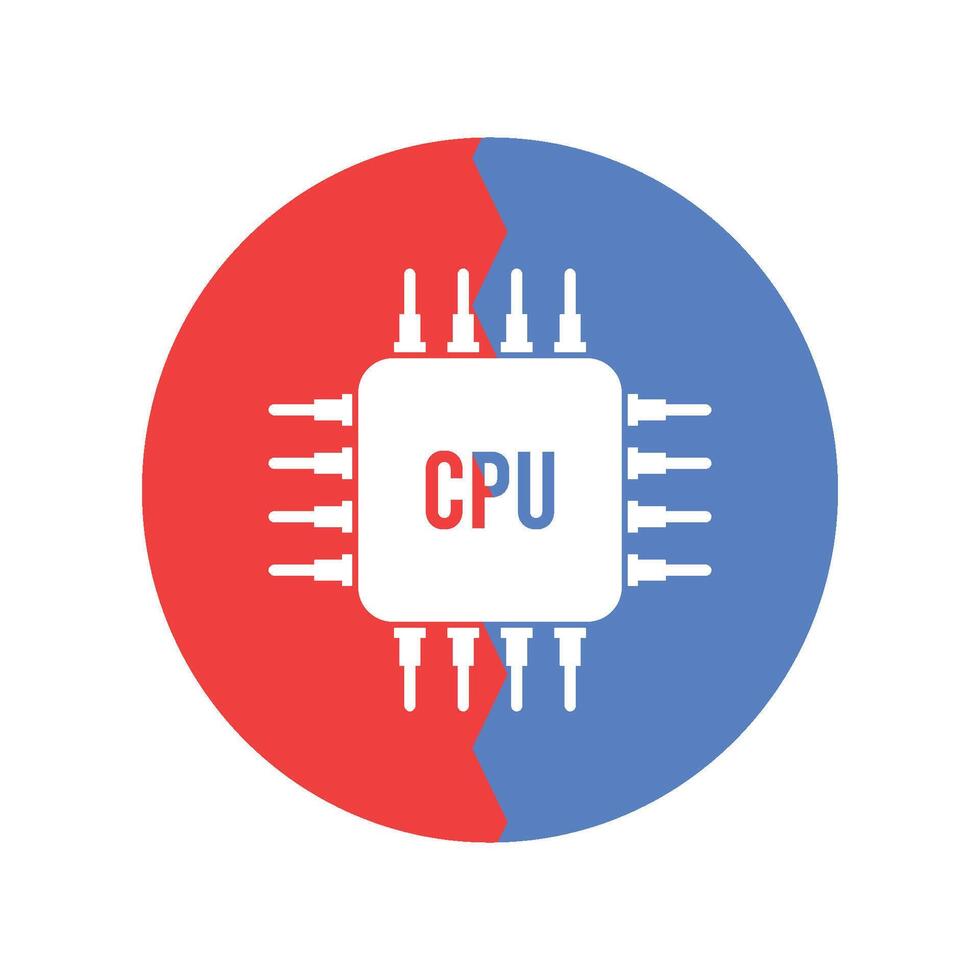 chipset icon vector