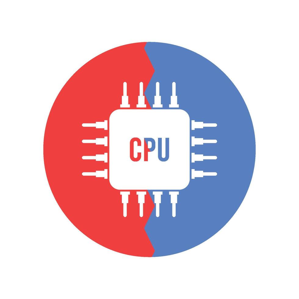chipset icon vector
