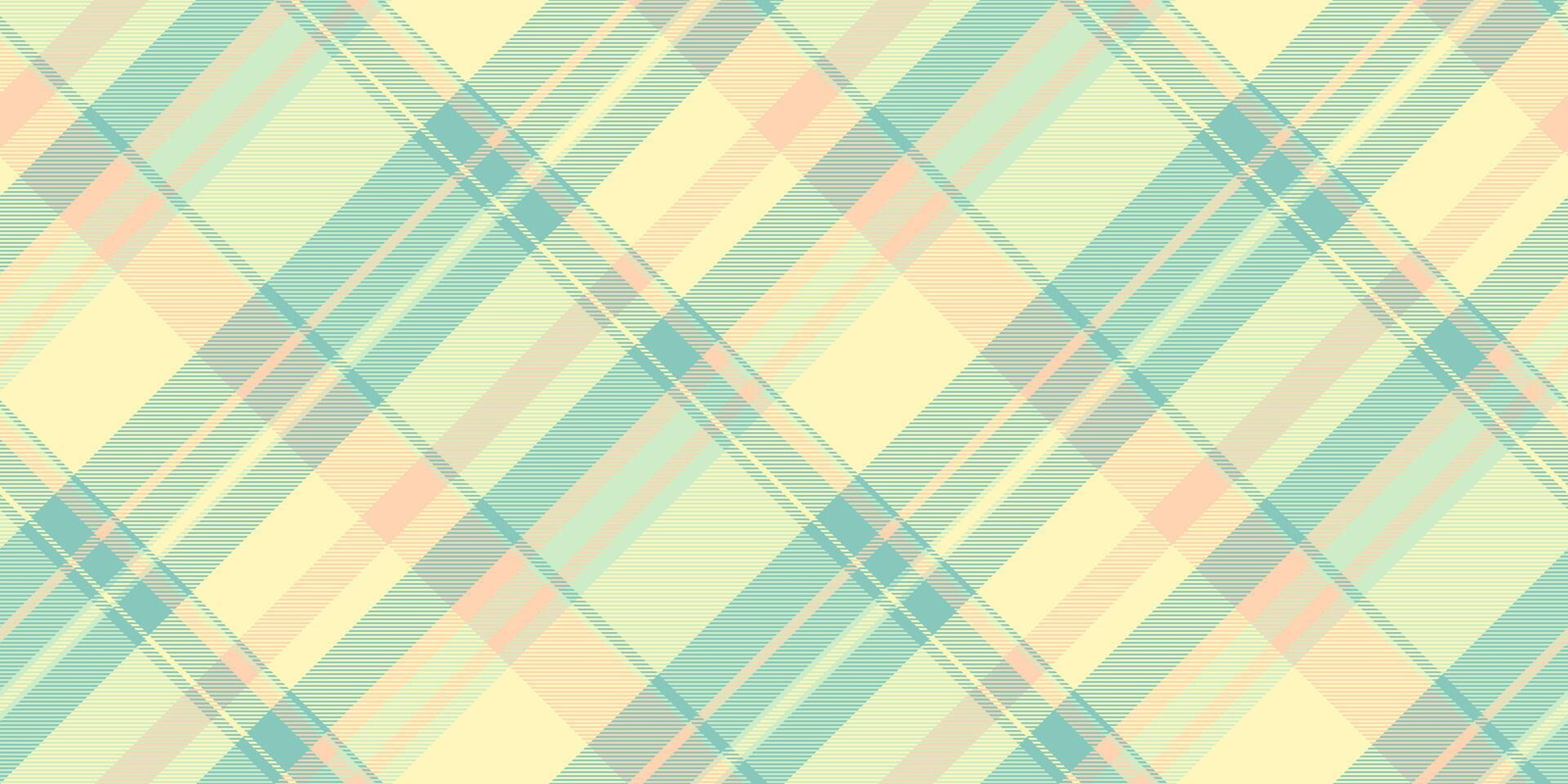 Baby fabric check pattern, glamour texture vector background. Valentine plaid seamless textile tartan in light and teal colors.