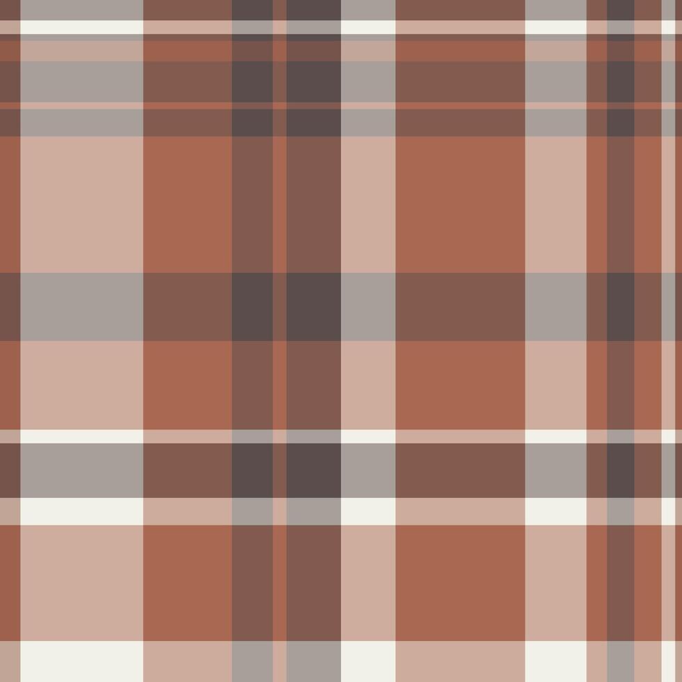 Plaid check texture of vector textile tartan with a fabric background pattern seamless.