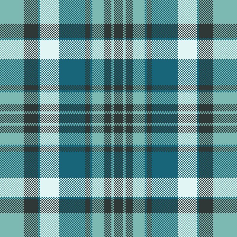 Plaid pattern texture of tartan fabric textile with a vector background seamless check.