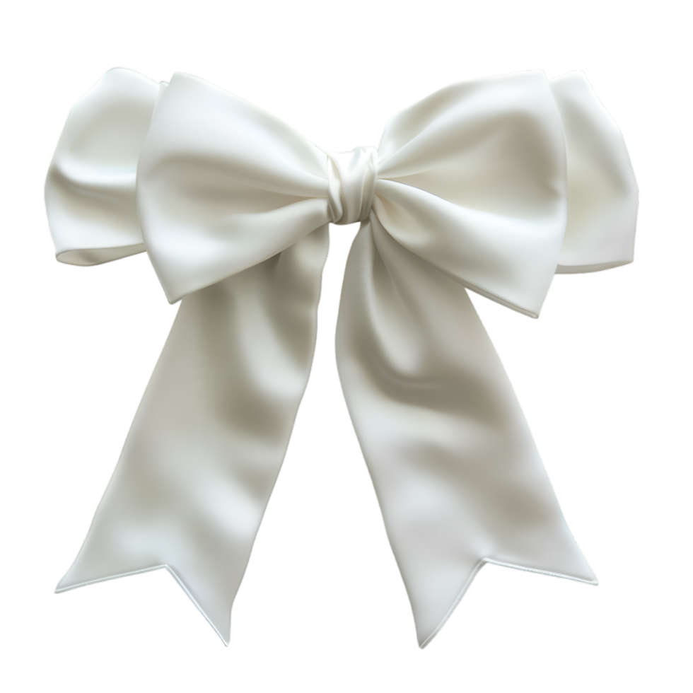 AI generated Bow on transparent background png
