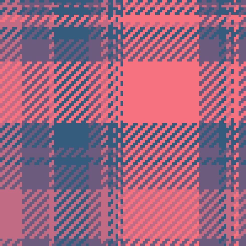 Textile design of textured plaid. Checkered fabric pattern swatch for shirt, dress, suit, wrapping paper print, invitation and gift card. vector