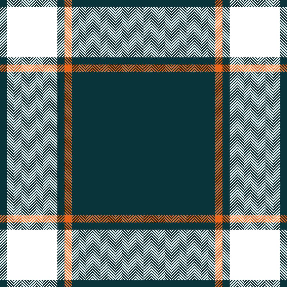 Plaid check pattern. Seamless fabric texture. Tartan textile print. vector