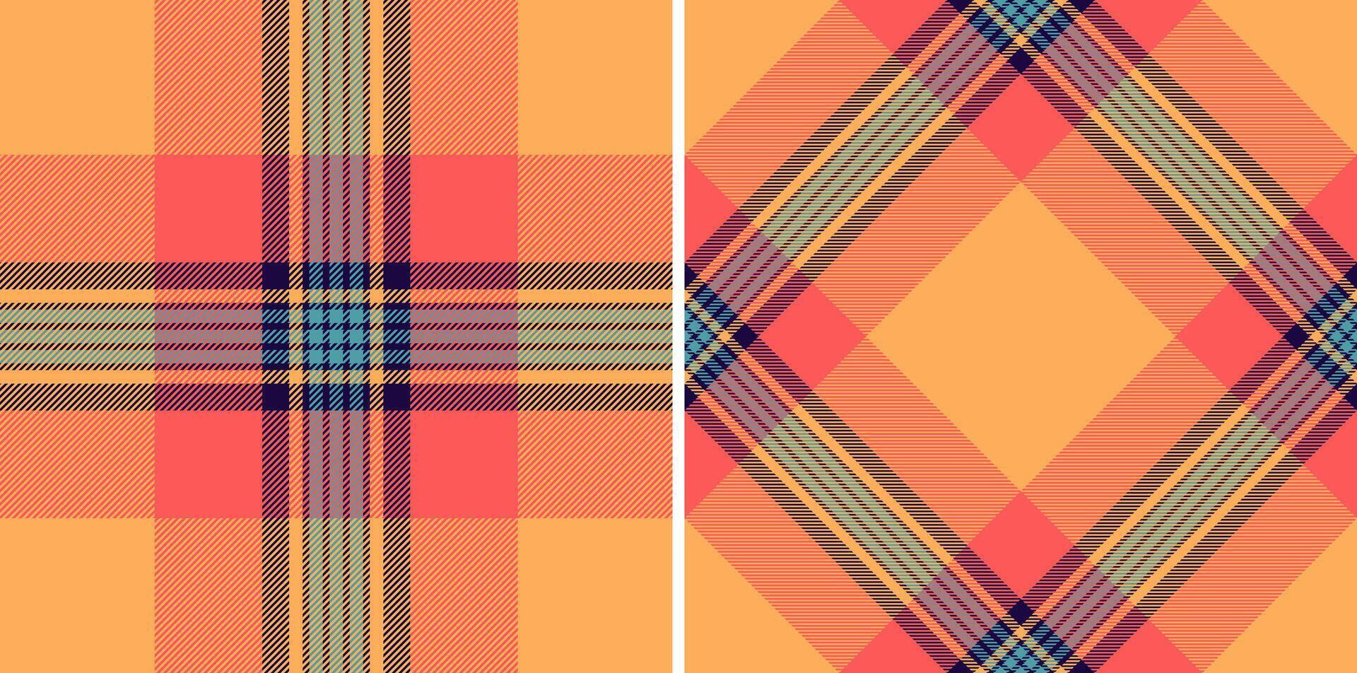 Textile vector background of texture plaid pattern with a fabric check tartan seamless.