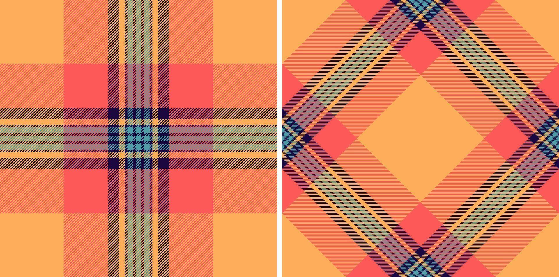 Textile vector background of texture plaid pattern with a fabric check tartan seamless.