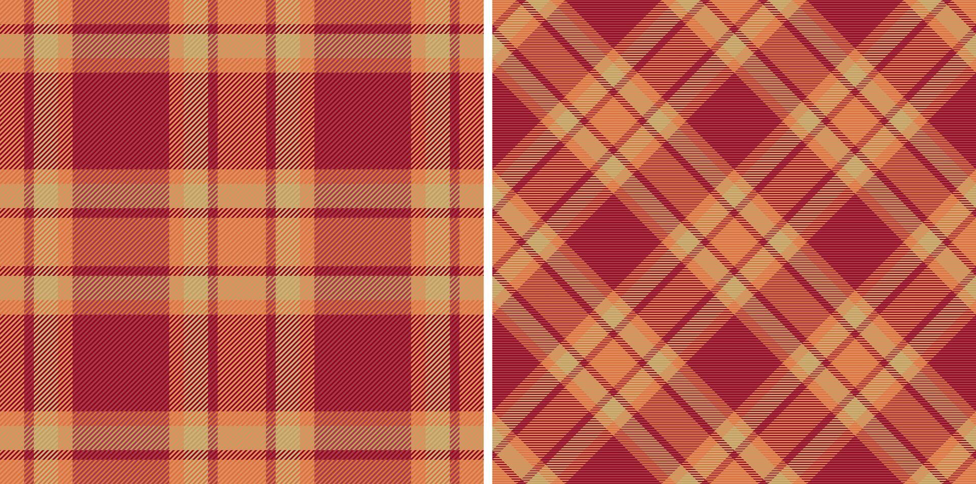 Texture tartan plaid of background textile fabric with a seamless check vector pattern.