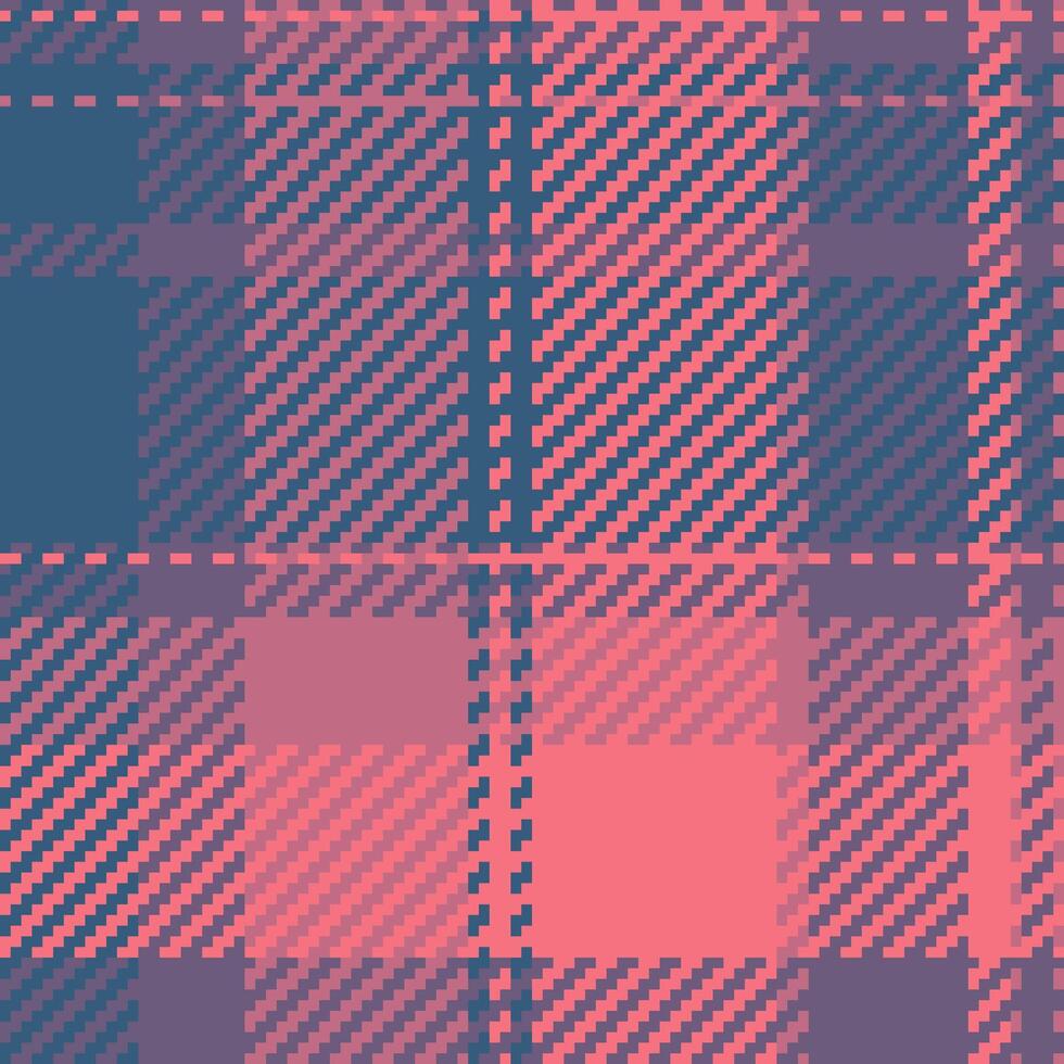 Textile design of textured plaid. Checkered fabric pattern swatch for shirt, dress, suit, wrapping paper print, invitation and gift card. vector