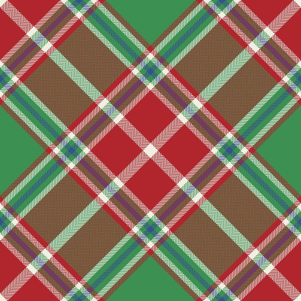 Plaid pattern vector. Check fabric texture. Seamless textile design for clothes, paper print. vector