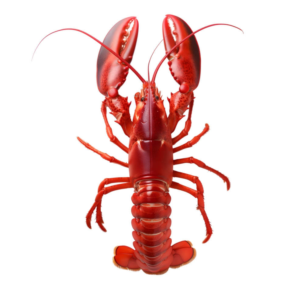 AI generated Lobster on transparent background png