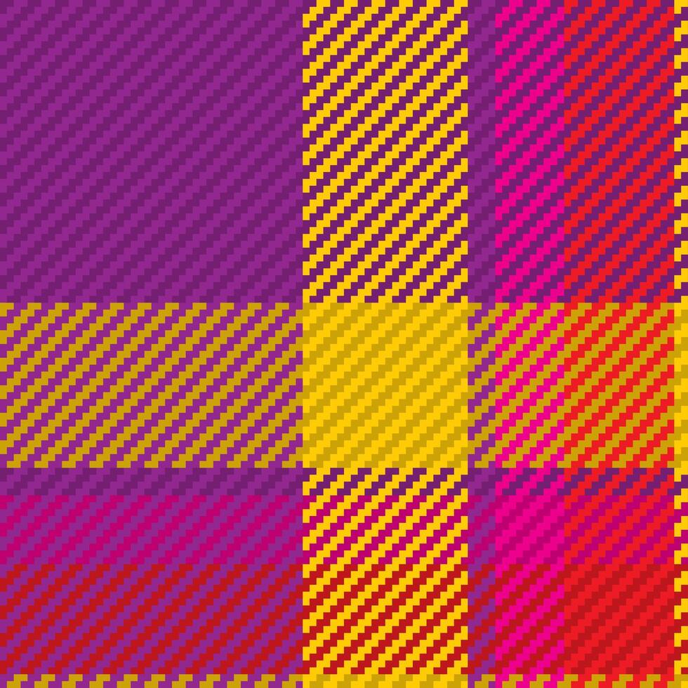 Seamless pattern of scottish tartan plaid. Repeatable background with check fabric texture. Vector backdrop striped textile print.