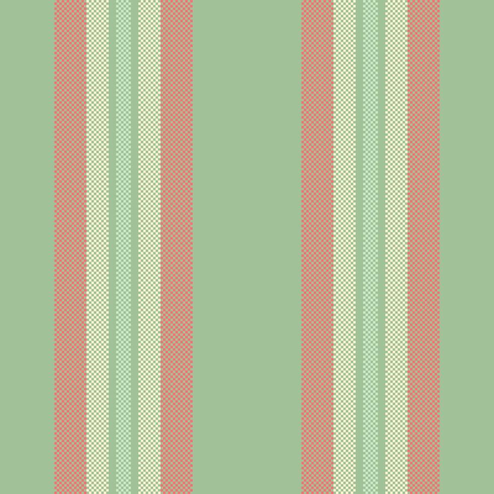 Celebrate stripe fabric textile, book pattern background lines. Fiesta texture seamless vertical vector in pastel and red colors.