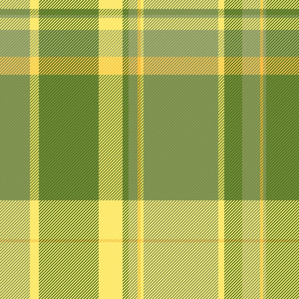 Seamless plaid textile of check pattern fabric with a background vector tartan texture.