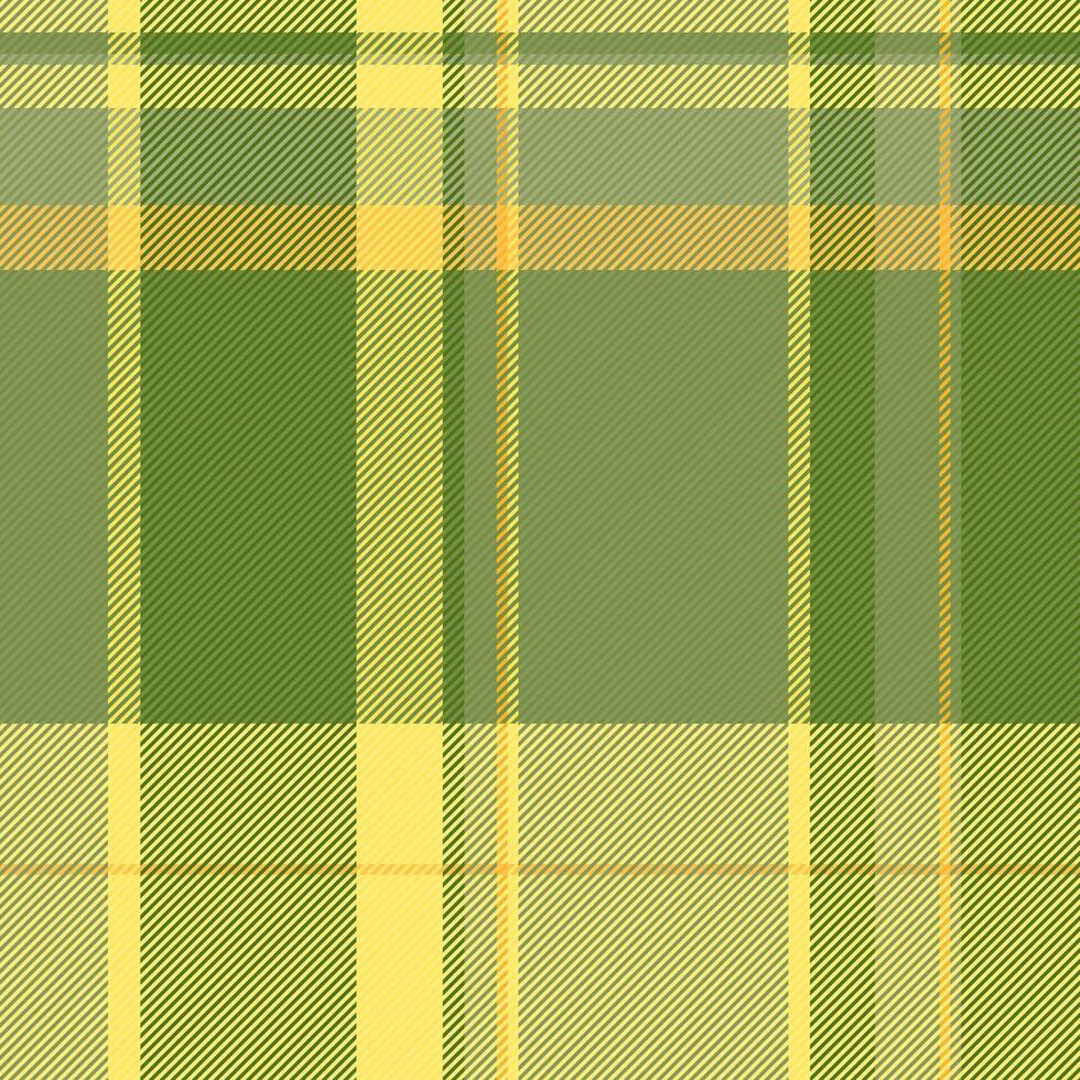 Seamless plaid textile of check pattern fabric with a background vector tartan texture.