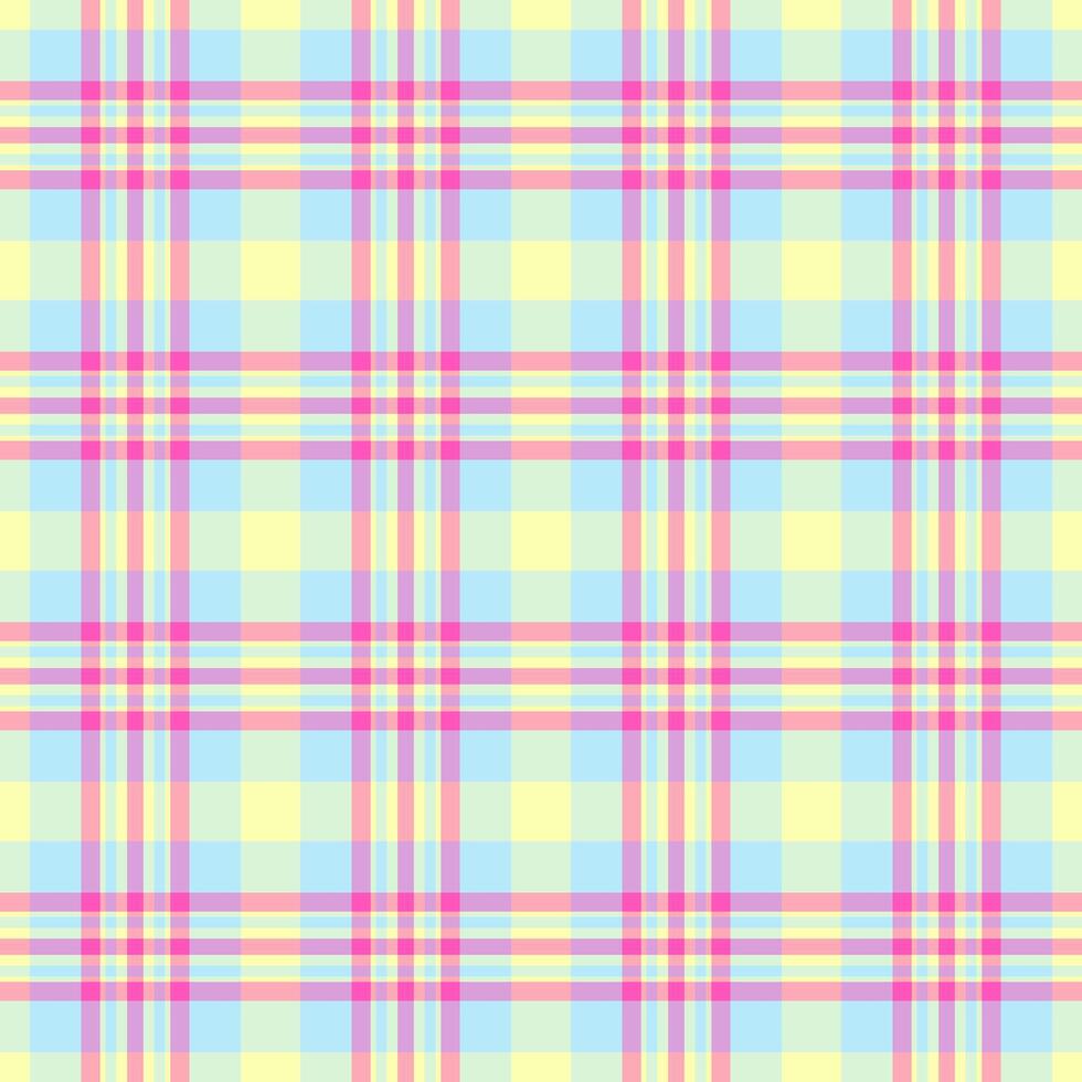 Check tartan background of seamless texture fabric with a pattern textile plaid vector. vector