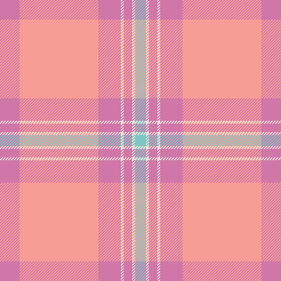 Vector tartan check of seamless plaid texture with a background fabric pattern textile.
