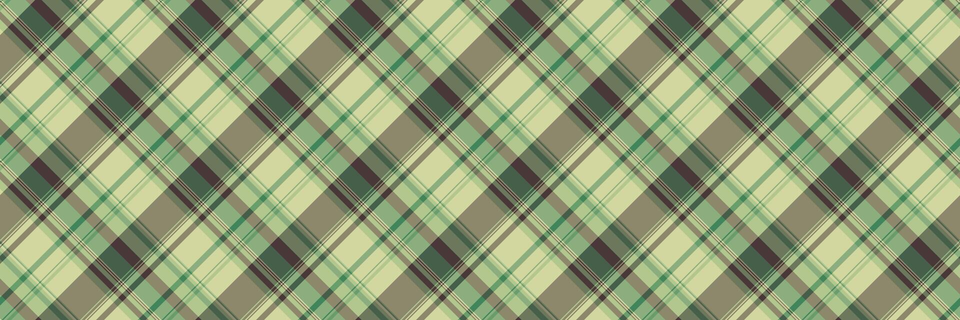 Winter plaid texture vector, size background fabric tartan. Plank seamless pattern check textile in pastel and light colors. vector