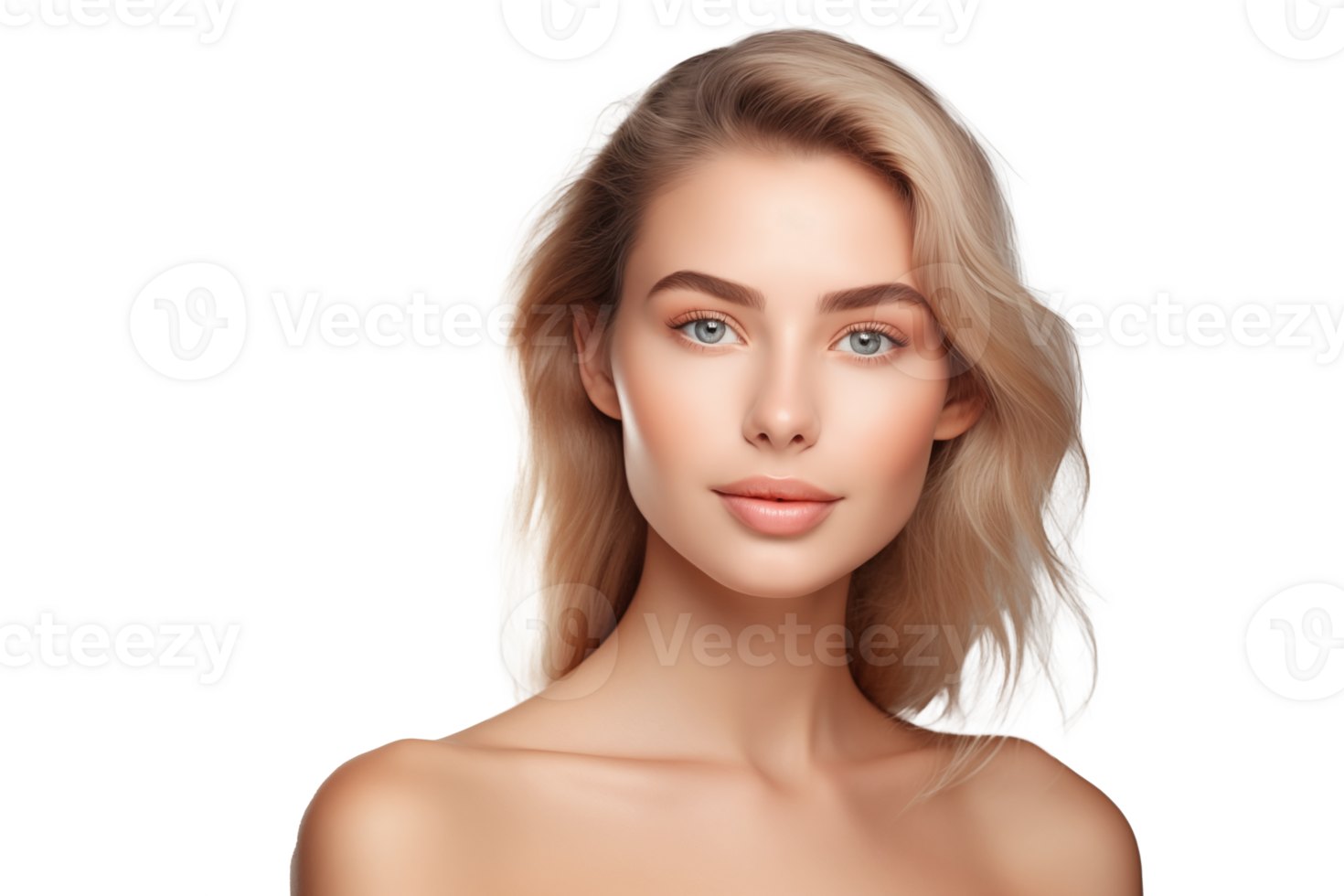 AI generated on a transparent background png