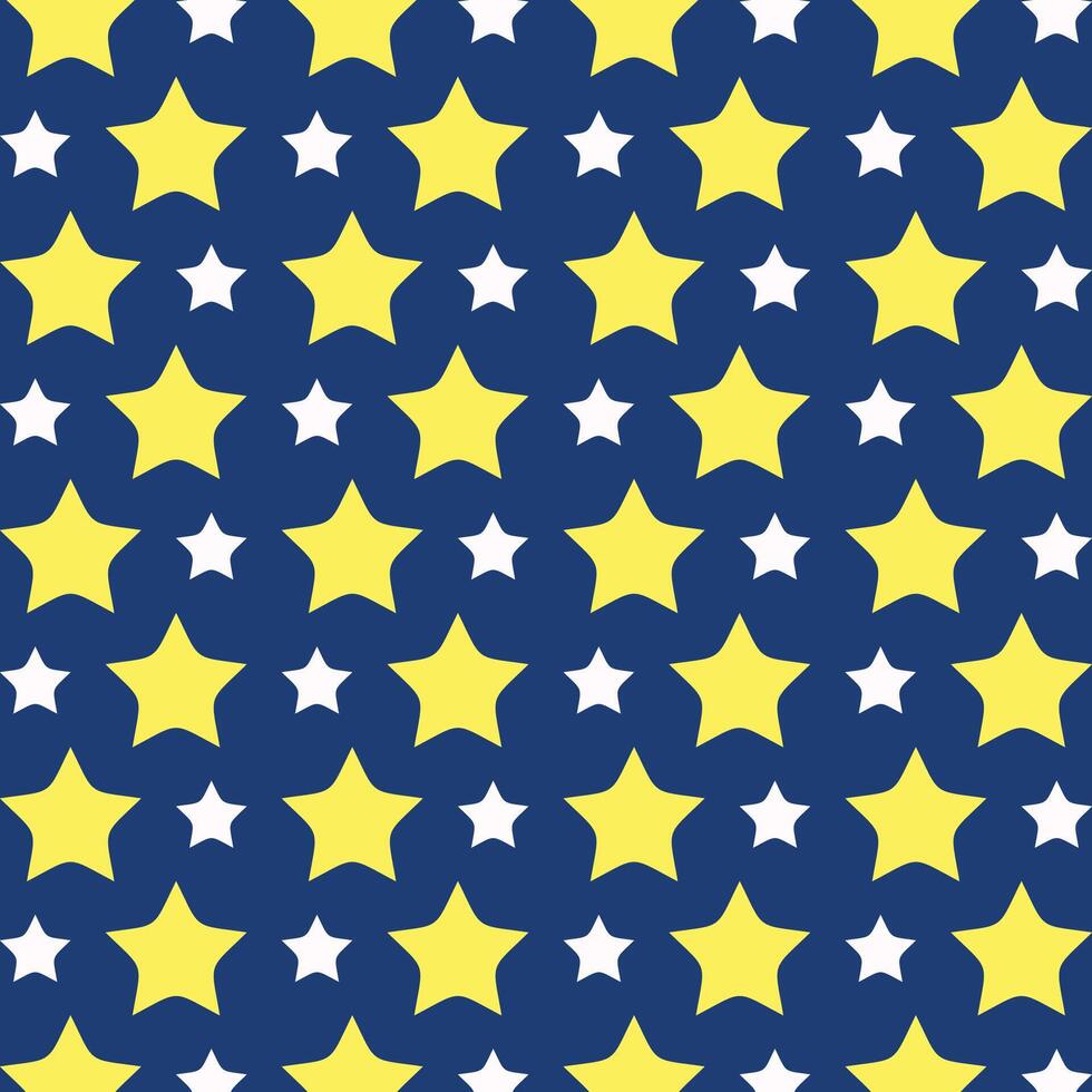 Night star useful trendy colored repeating pattern vector illustration cool design