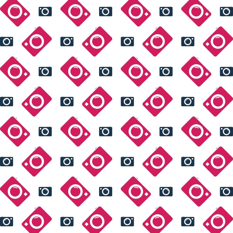 Photography fabulous trendy multicolor repeating pattern vector illustration design