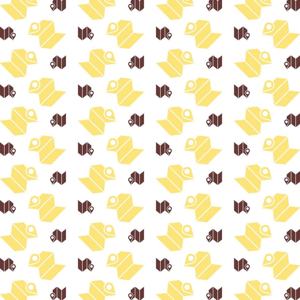 Location map charming trendy colored repeating pattern vector illustration cool design