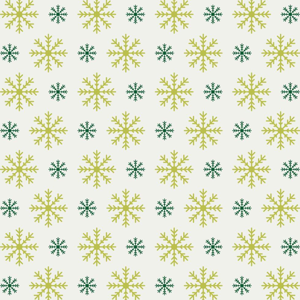 Snowfall rare trendy multicolor repeating pattern vector illustration green design