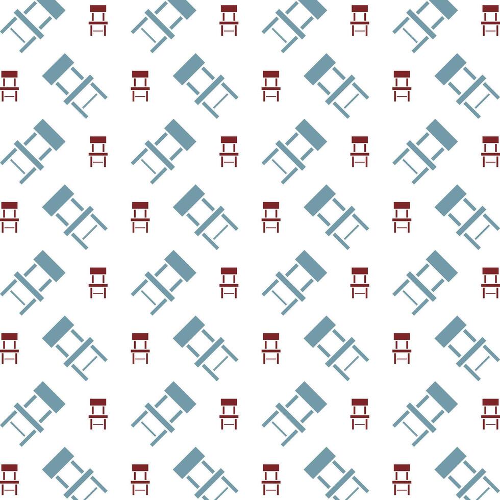Seat superb trendy multicolor repeating pattern vector illustration design