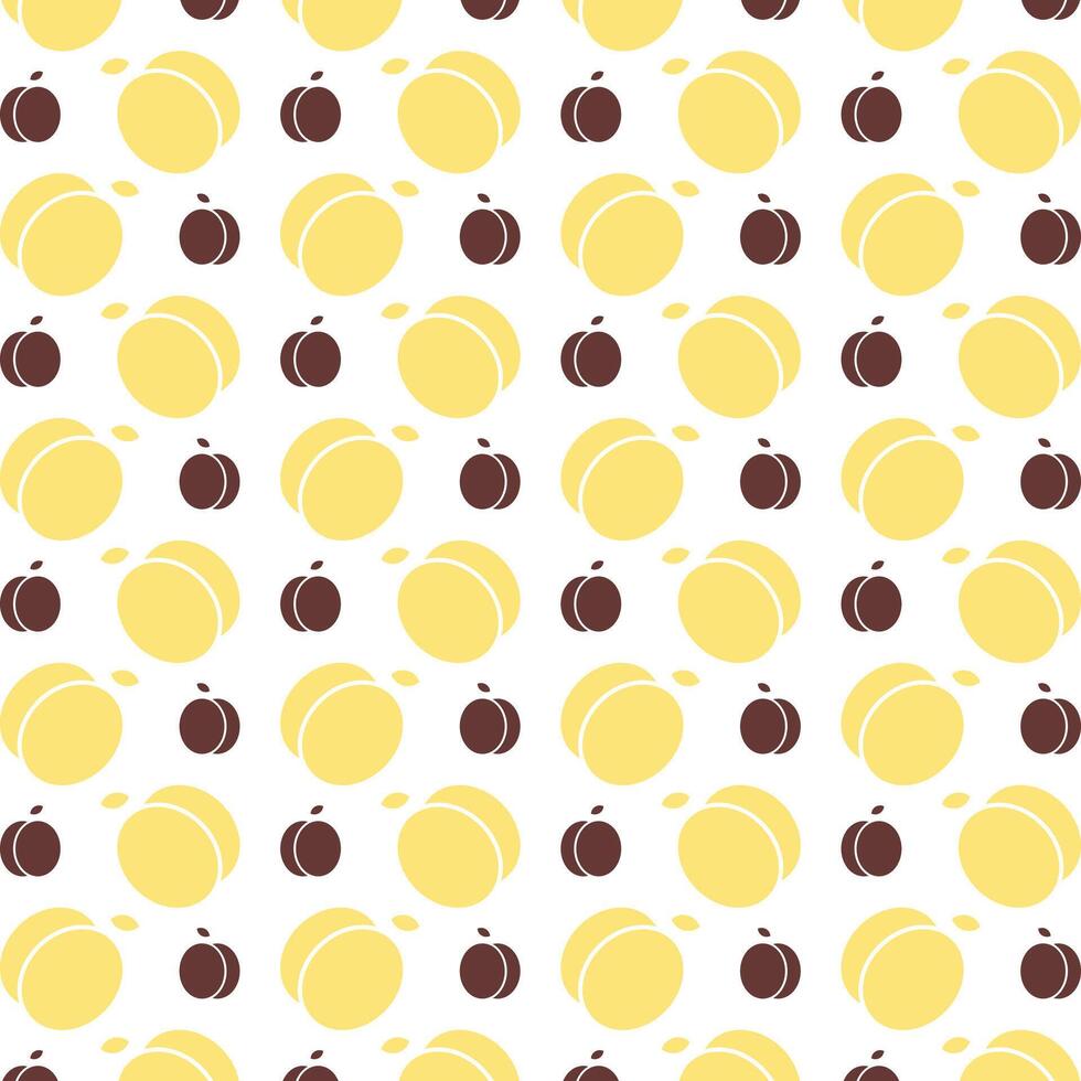 Peach charming trendy colored repeating pattern vector illustration cool design