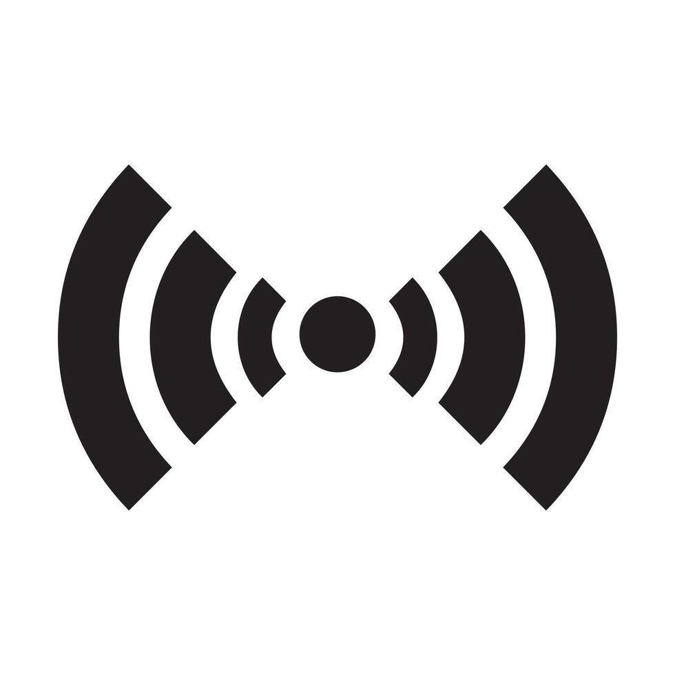Collection of stock vector images depicting symbols and icons related to wireless Wi-Fi connectivity, including Wifi signal symbols and an internet connection, that enable remote internet access.