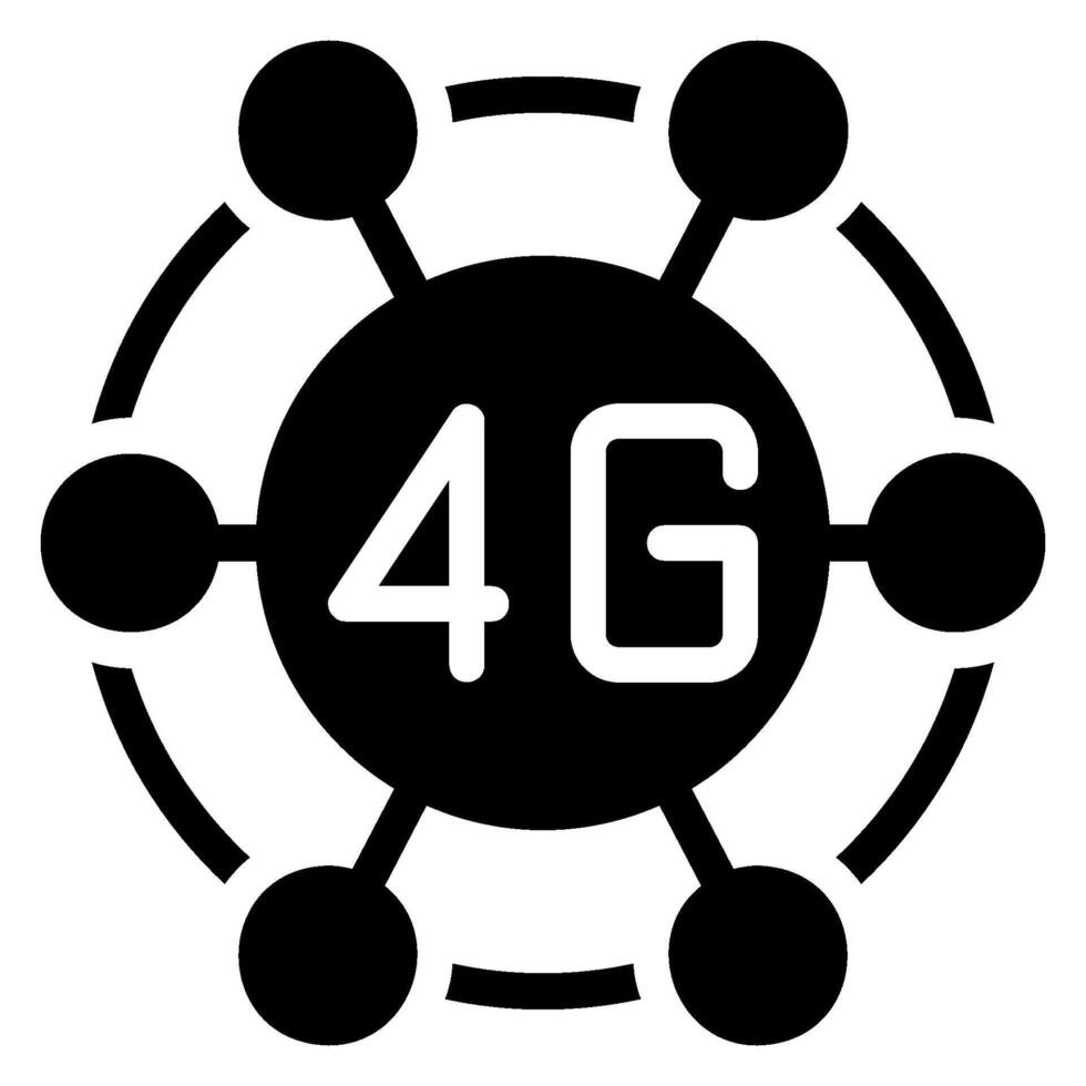 infrastructure glyph icon vector