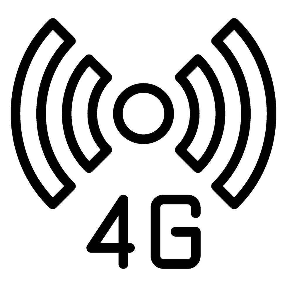 connection line icon vector