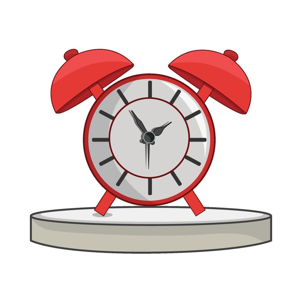 illustration of alarm clock vector