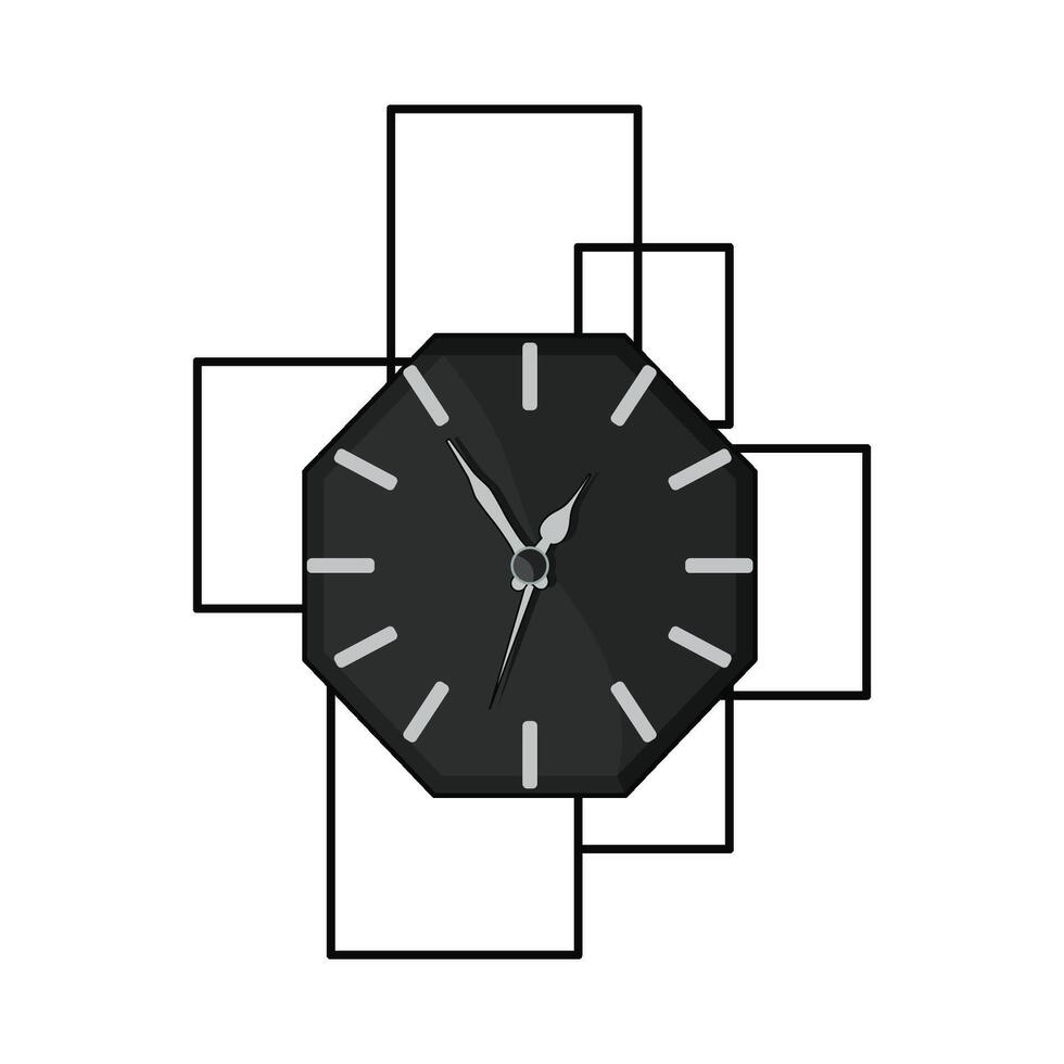 ilustración de reloj vector