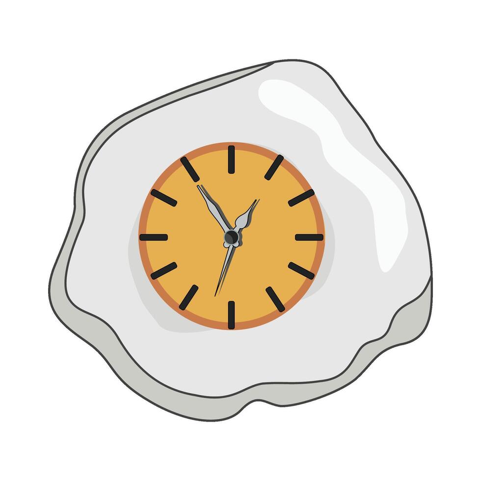 illustration of clock vector