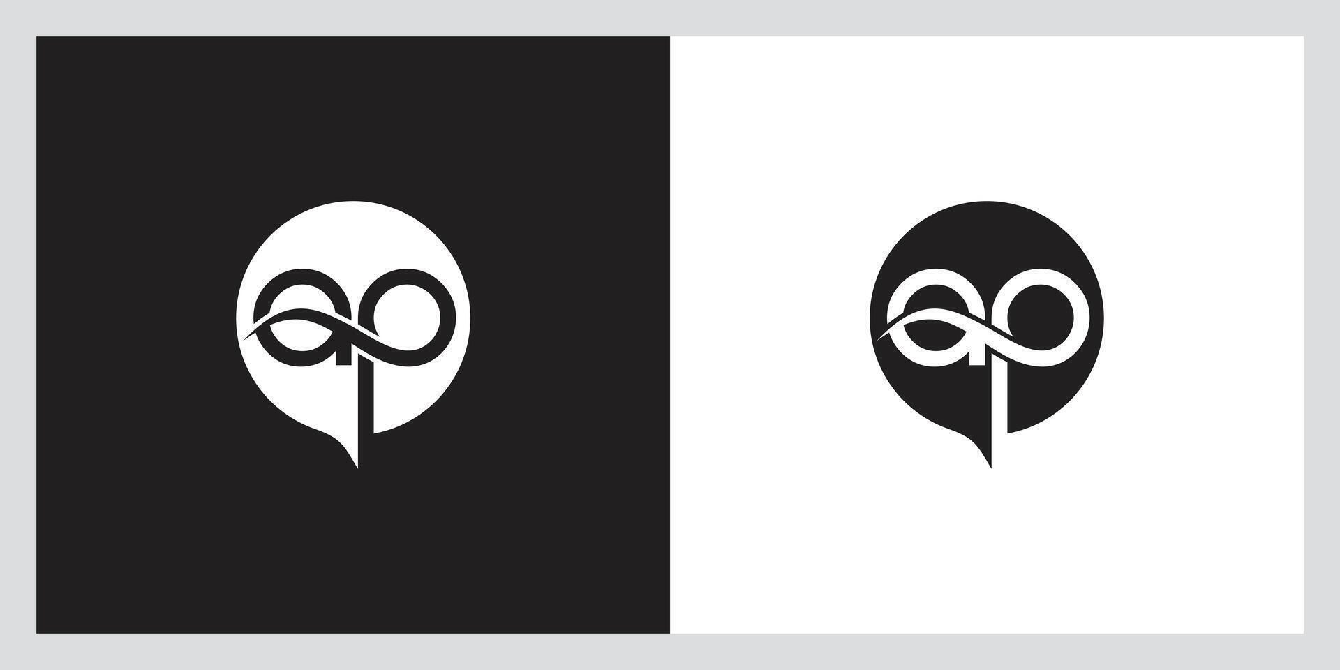 AP Letter Logo Design. Creative Modern Alphabet letters monogram icon A and P. vector