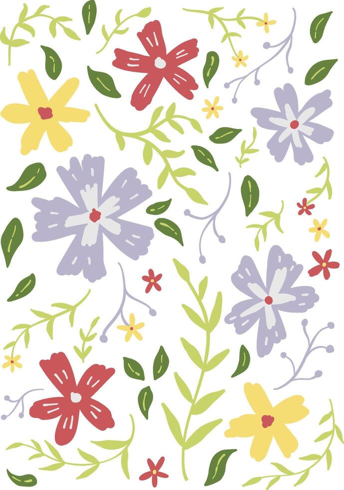 Hand Drawn Flower vector