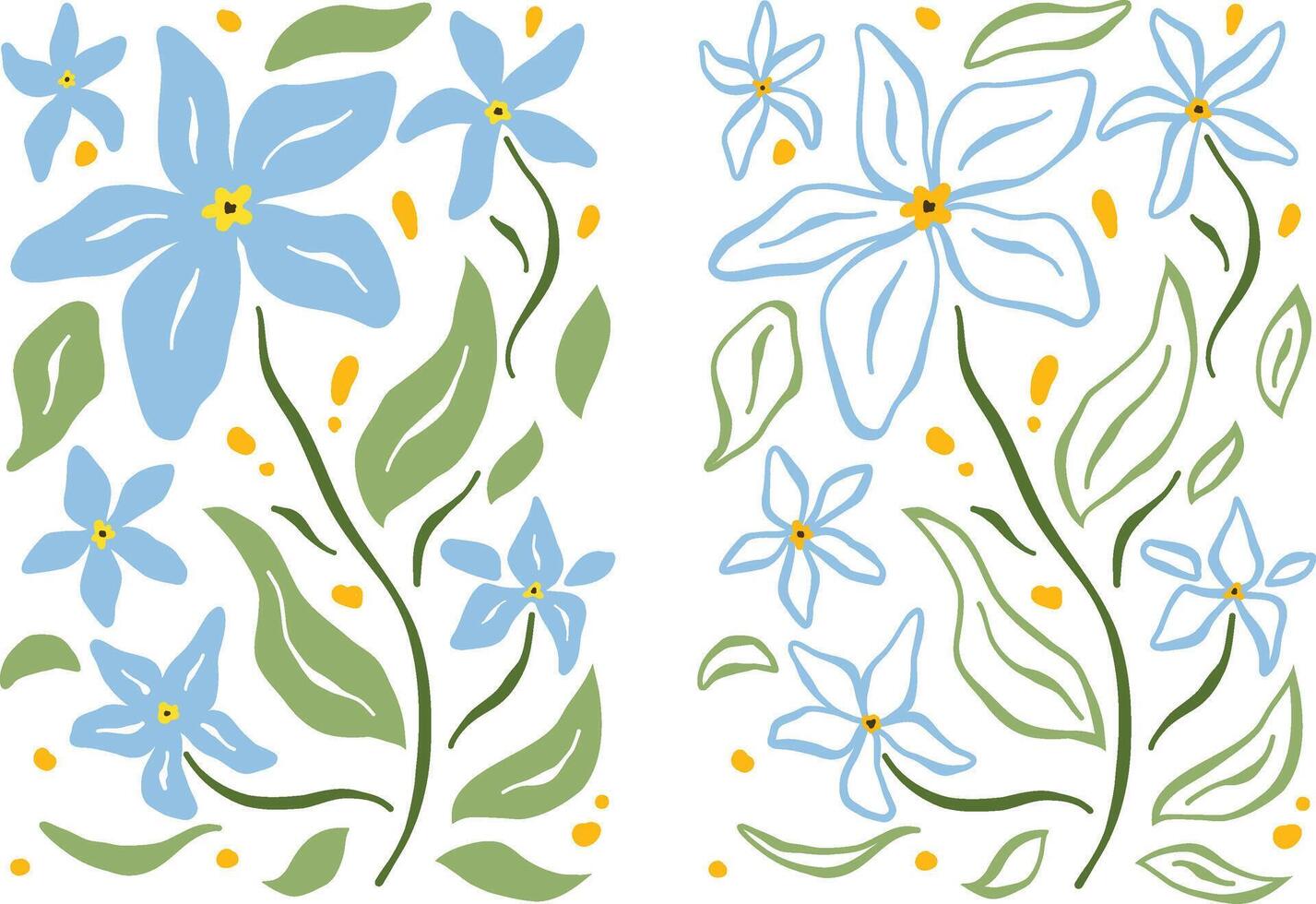 Hand Drawn Flower vector