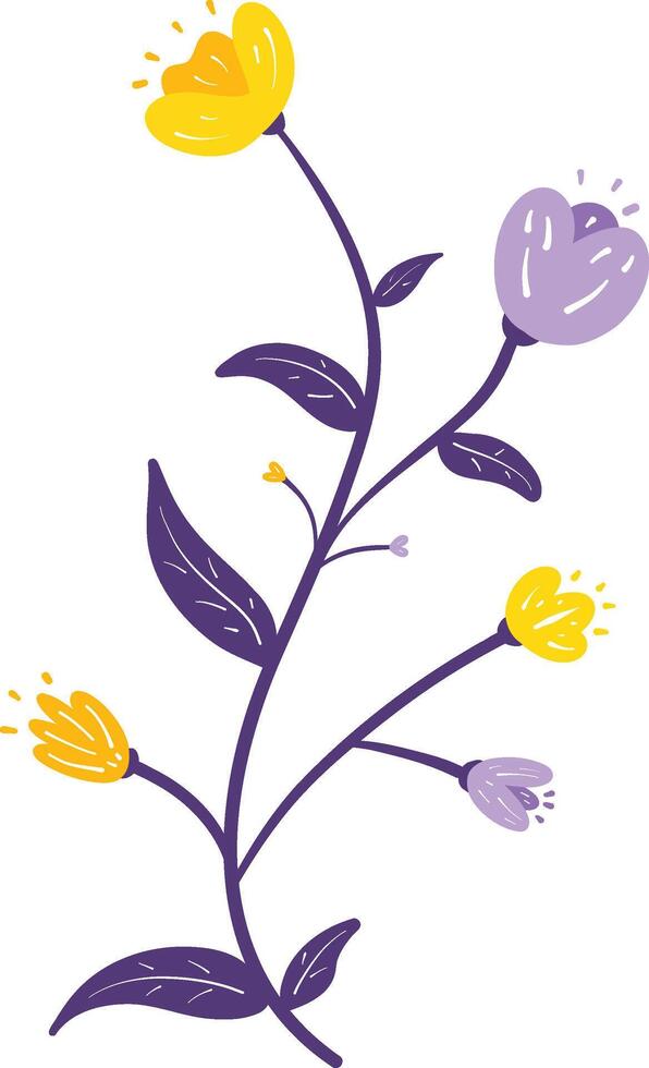 Hand Drawn Flower vector