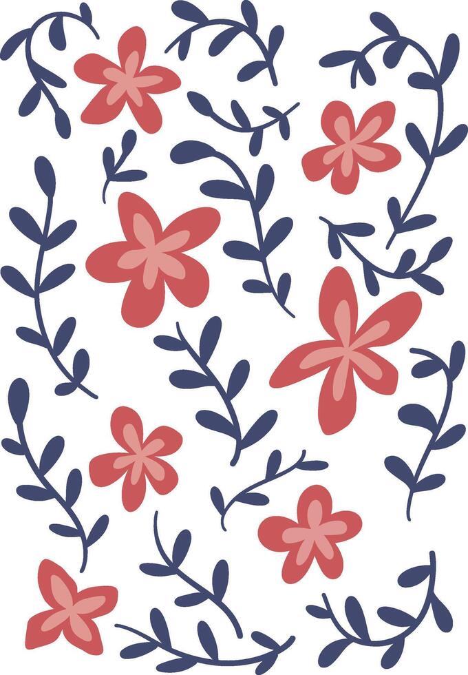 Hand Drawn Flower vector