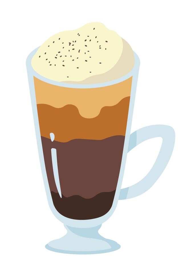 Milkshake, classic tasty beverage delicious drink vector