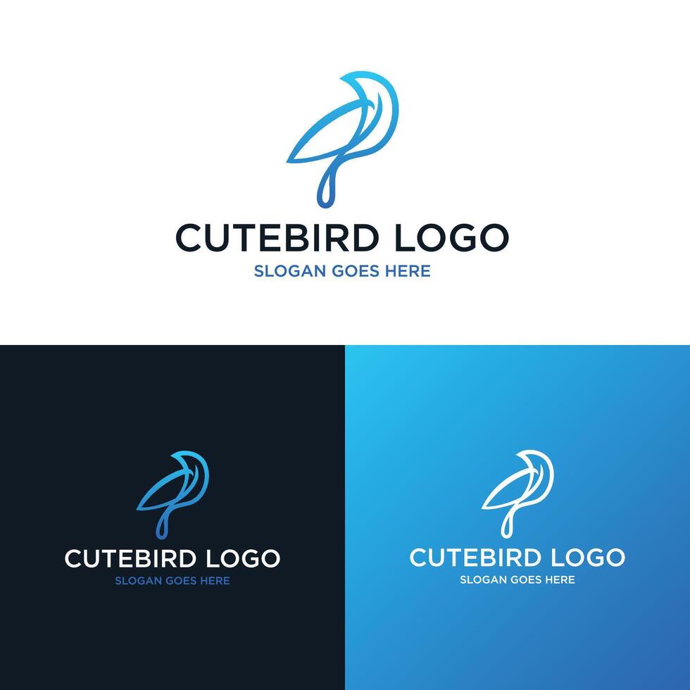 vector línea Arte de resumen vistoso colibrí, colibri pared Arte diseño, mínimo pájaro línea logo icono ilustración aislado en blanco antecedentes