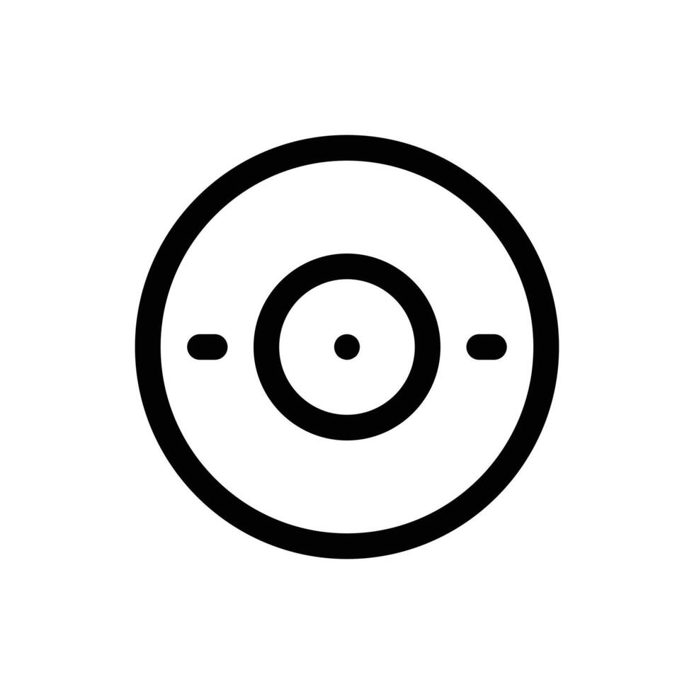 Webcam icon in trendy outline style isolated on white background. Webcam silhouette symbol for your website design, logo, app, UI. Vector illustration, EPS10.