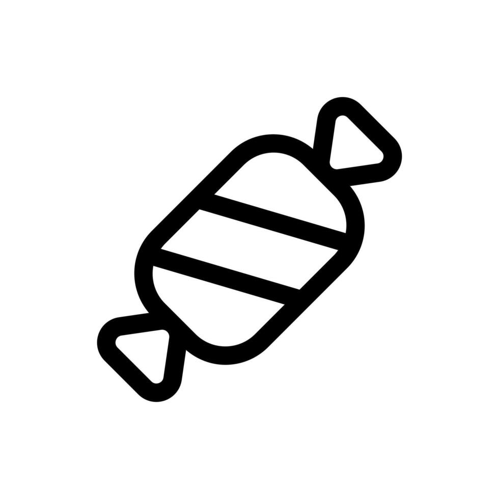 Simple Candy line icon vector