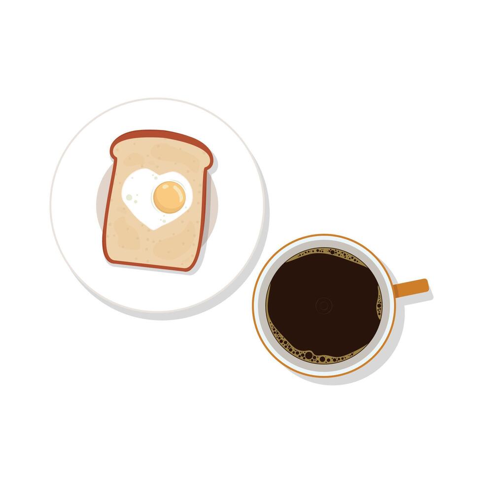 Coffee cup vector on white background. Cup of Fresh Coffee. Vector Illustration.